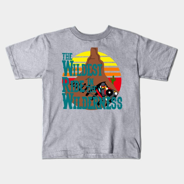 Big Thunder Mountain Kids T-Shirt by TWDesigns